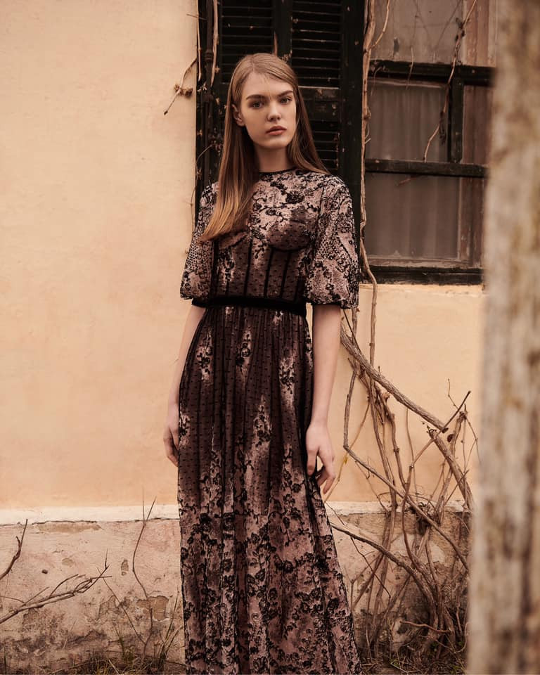 Costarellos lookbook for Pre-Fall 2020