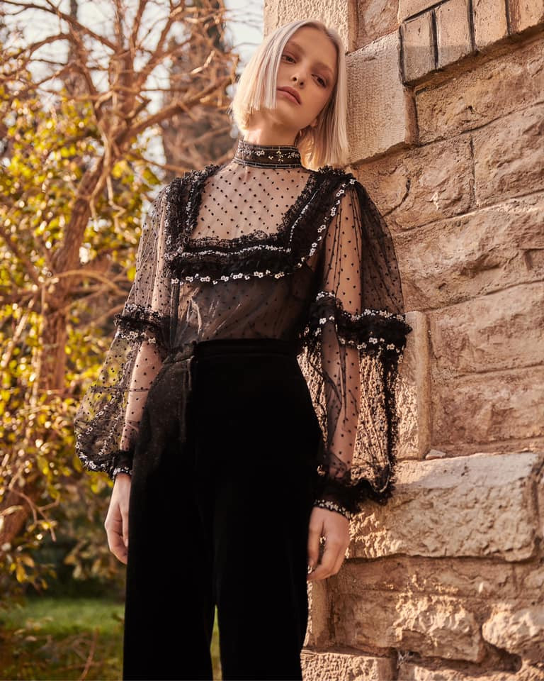 Costarellos lookbook for Pre-Fall 2020