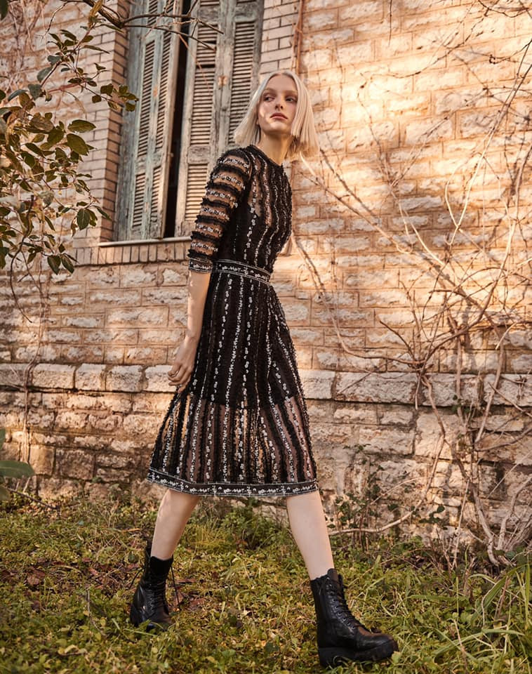 Costarellos lookbook for Pre-Fall 2020