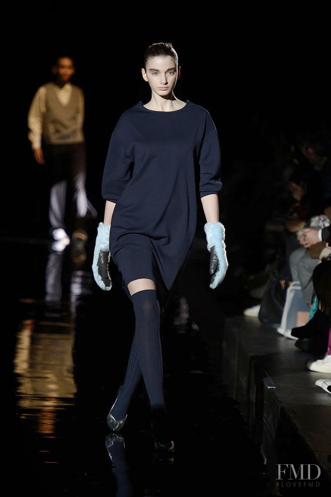 Mara Jankovic featured in  the KBF fashion show for Autumn/Winter 2014
