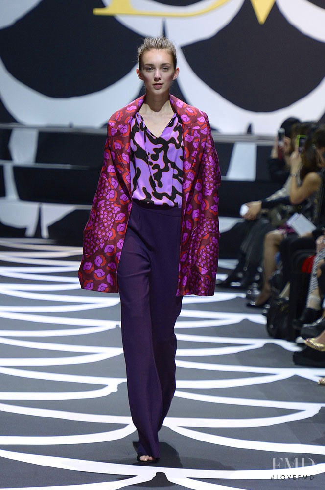 Diane Von Furstenberg fashion show for Autumn/Winter 2014