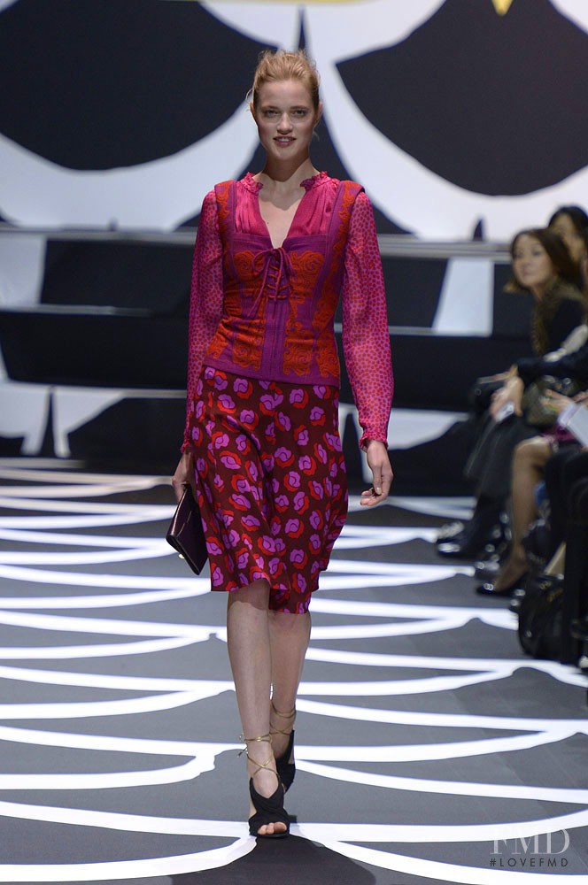 Diane Von Furstenberg fashion show for Autumn/Winter 2014