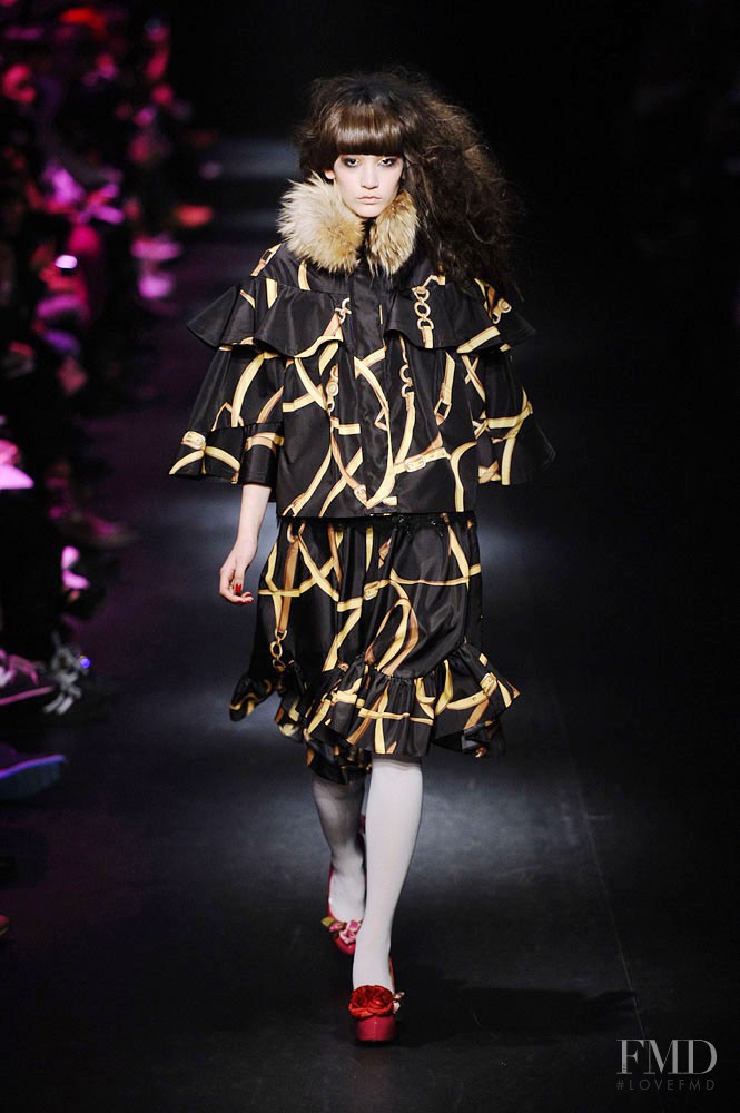 Mona Matsuoka featured in  the DressCamp fashion show for Autumn/Winter 2014