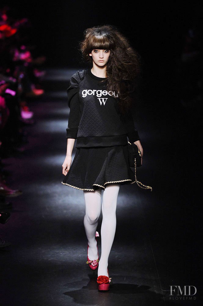 Mona Matsuoka featured in  the DressCamp fashion show for Autumn/Winter 2014