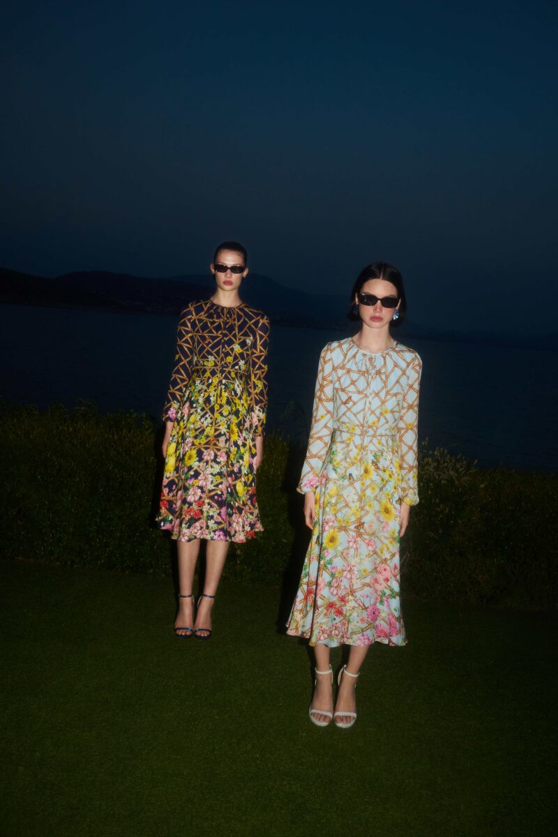 Mary Katrantzou advertisement for Spring/Summer 2023