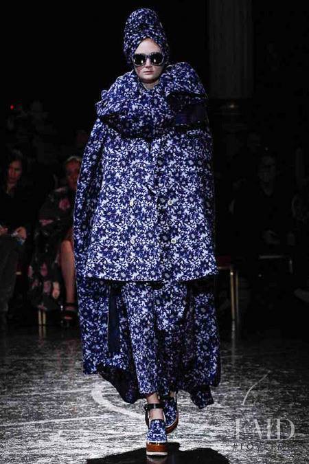 Sophie Touchet featured in  the Undercover Cold Blood fashion show for Autumn/Winter 2014