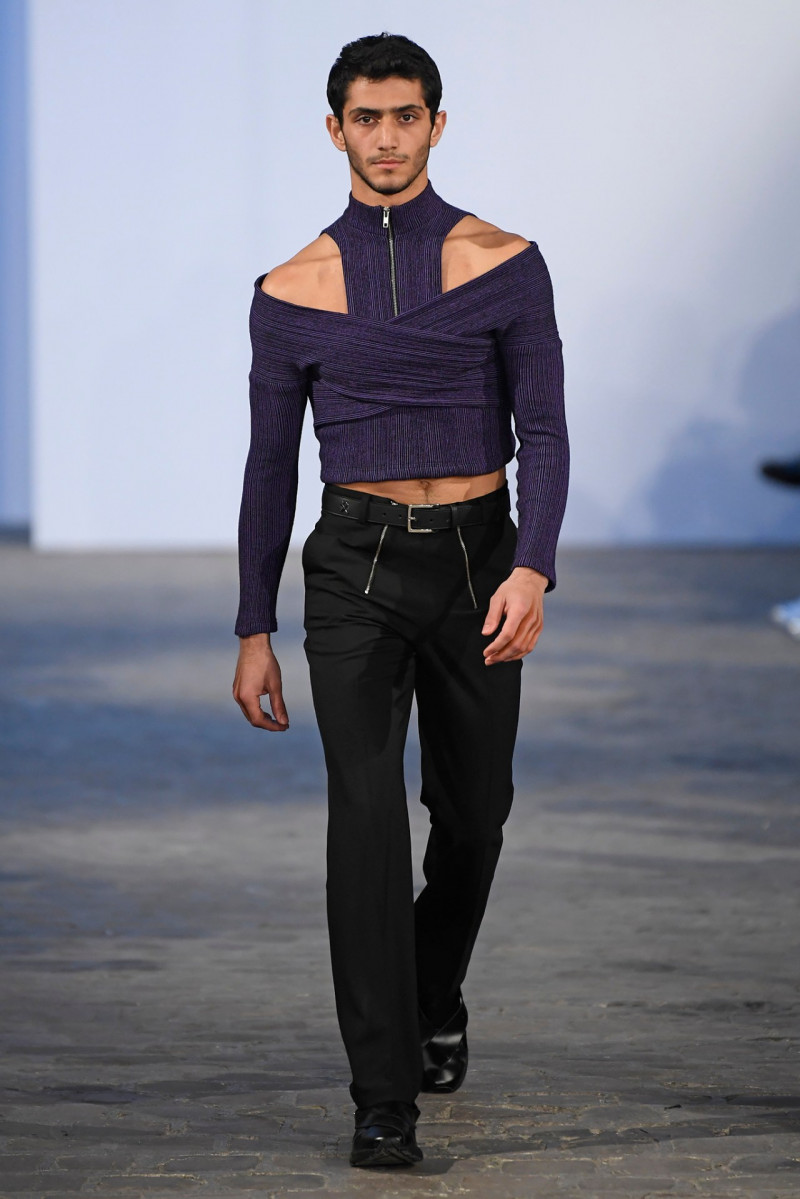 Ahmad Kontar featured in  the GmbH fashion show for Autumn/Winter 2020