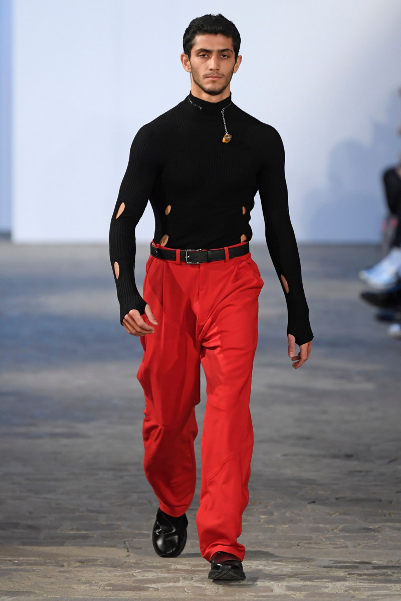 Ahmad Kontar featured in  the GmbH fashion show for Autumn/Winter 2020