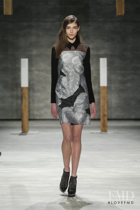 Anastasia Lagune featured in  the ADEAM fashion show for Autumn/Winter 2014