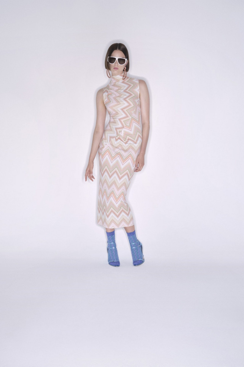 Aylah Peterson featured in  the Missoni lookbook for Resort 2024