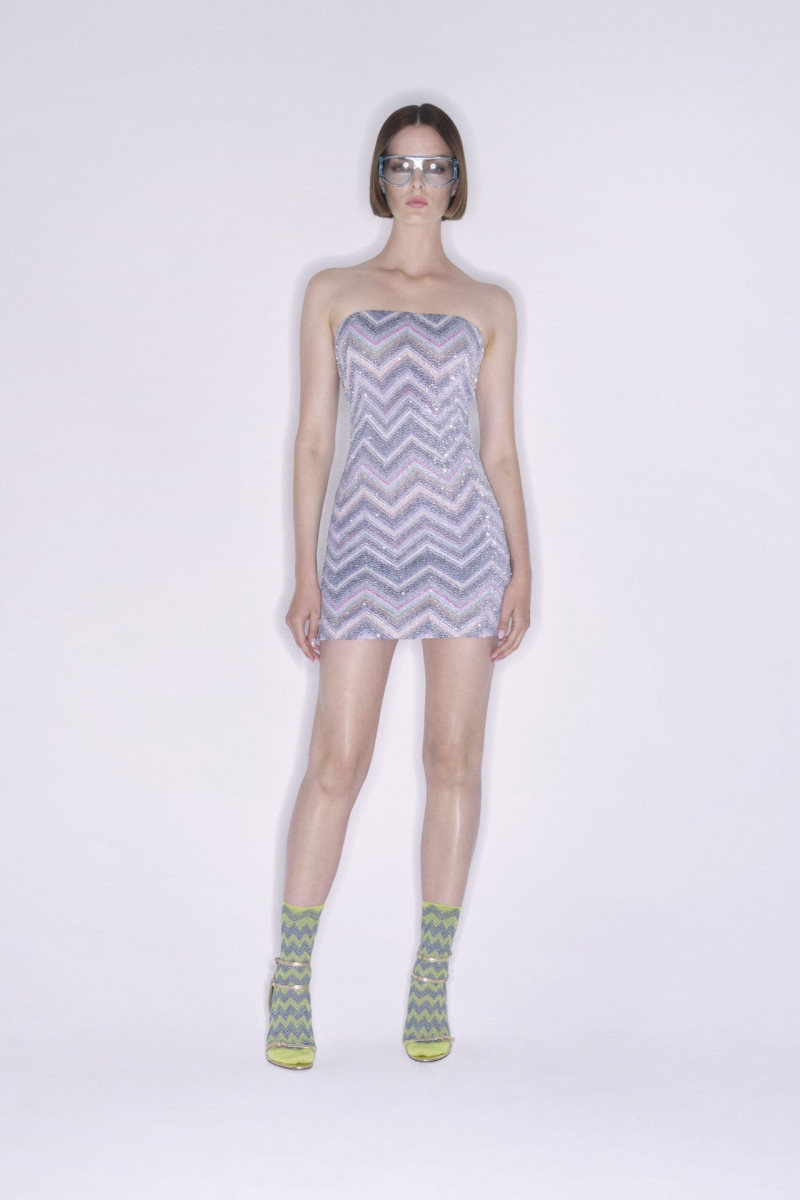 Aylah Peterson featured in  the Missoni lookbook for Resort 2024