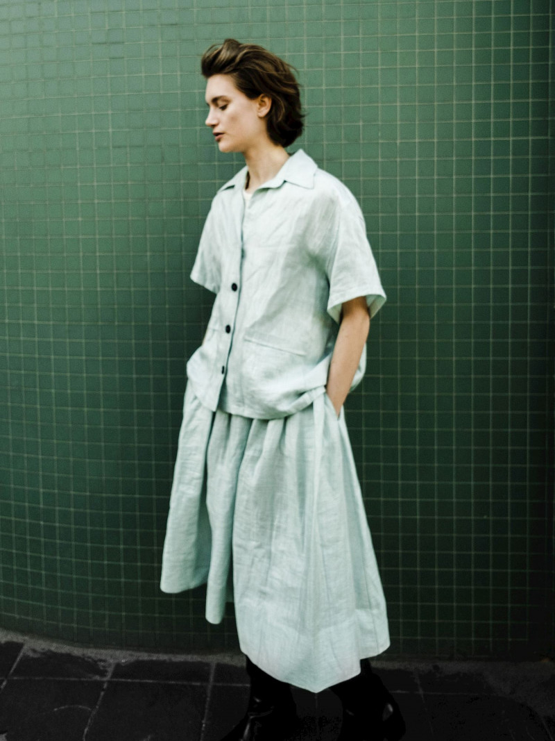 Bess Van Noord featured in  the Rika Studios lookbook for Summer 2023