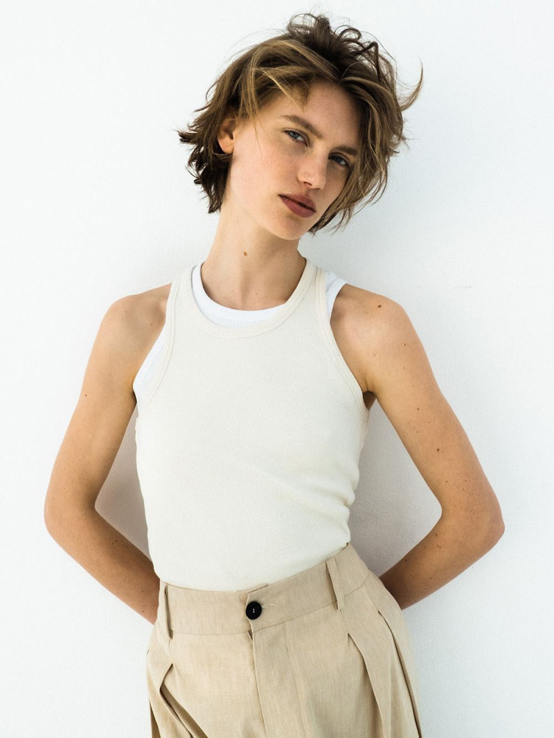 Bess Van Noord featured in  the Rika Studios lookbook for Summer 2023