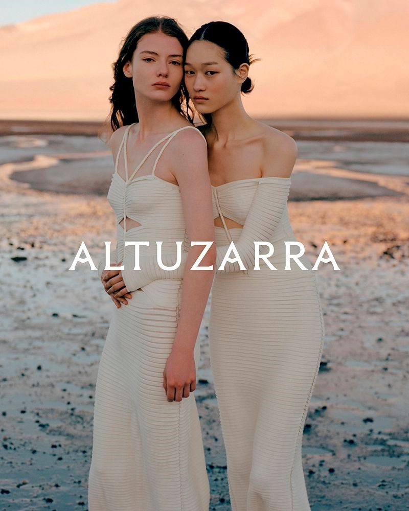 Alyda Grace Carder featured in  the Altuzarra lookbook for Spring 2024