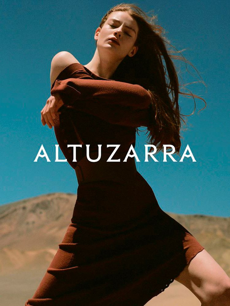 Alyda Grace Carder featured in  the Altuzarra lookbook for Spring 2024