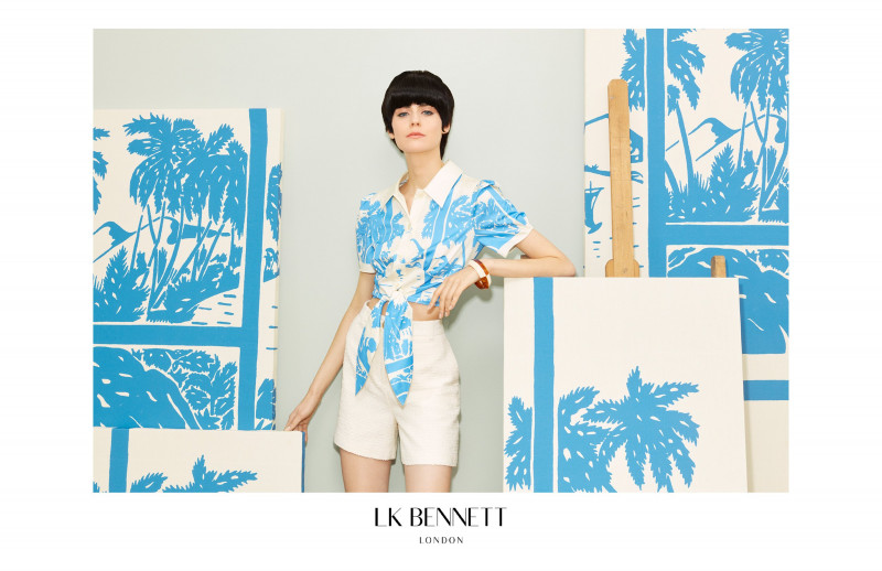 L.K. Bennett advertisement for Spring/Summer 2023