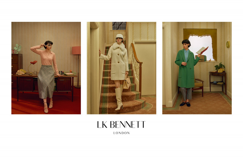 L.K. Bennett advertisement for Autumn/Winter 2022