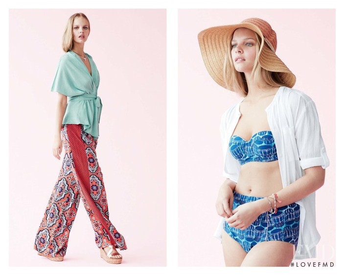 Marloes Horst featured in  the Anthropologie catalogue for Summer 2013
