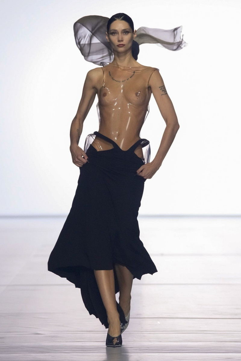 Mugler fashion show for Spring/Summer 2024