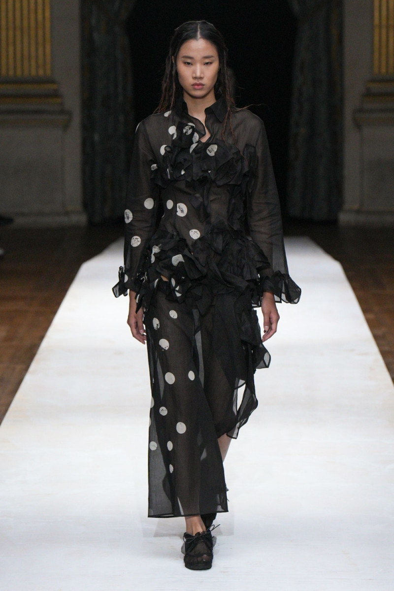 Yohji Yamamoto fashion show for Spring/Summer 2024