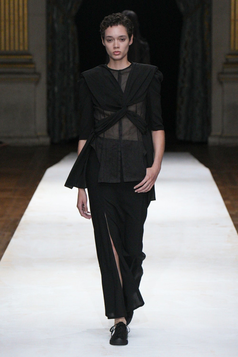 Yohji Yamamoto fashion show for Spring/Summer 2024
