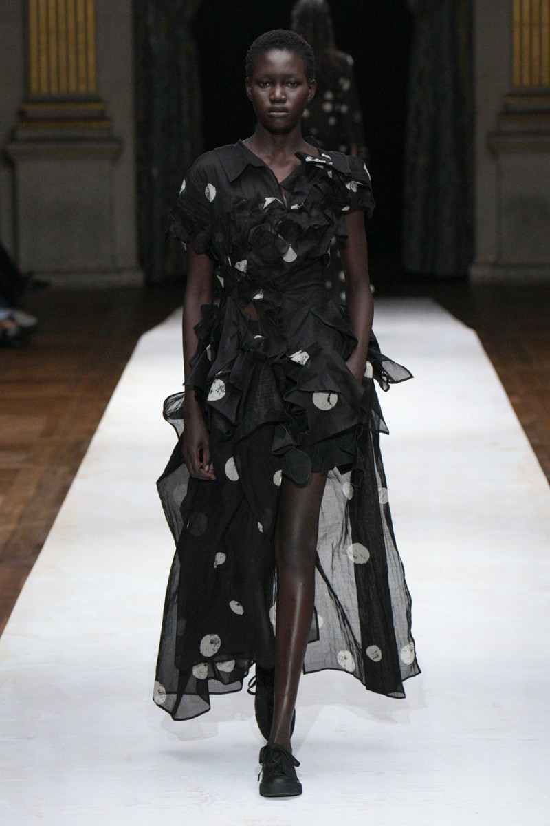 Yohji Yamamoto fashion show for Spring/Summer 2024