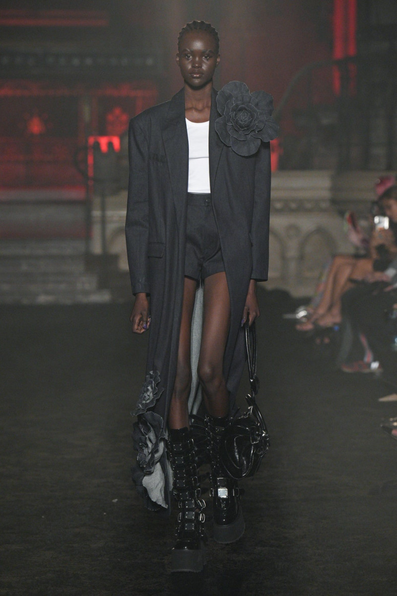 Migoa Guol featured in  the Christian Cowan fashion show for Spring/Summer 2024