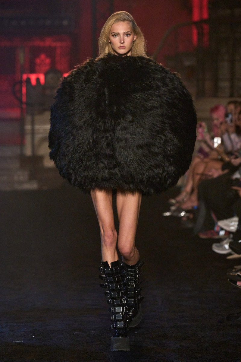 Valeria Buldini featured in  the Christian Cowan fashion show for Spring/Summer 2024