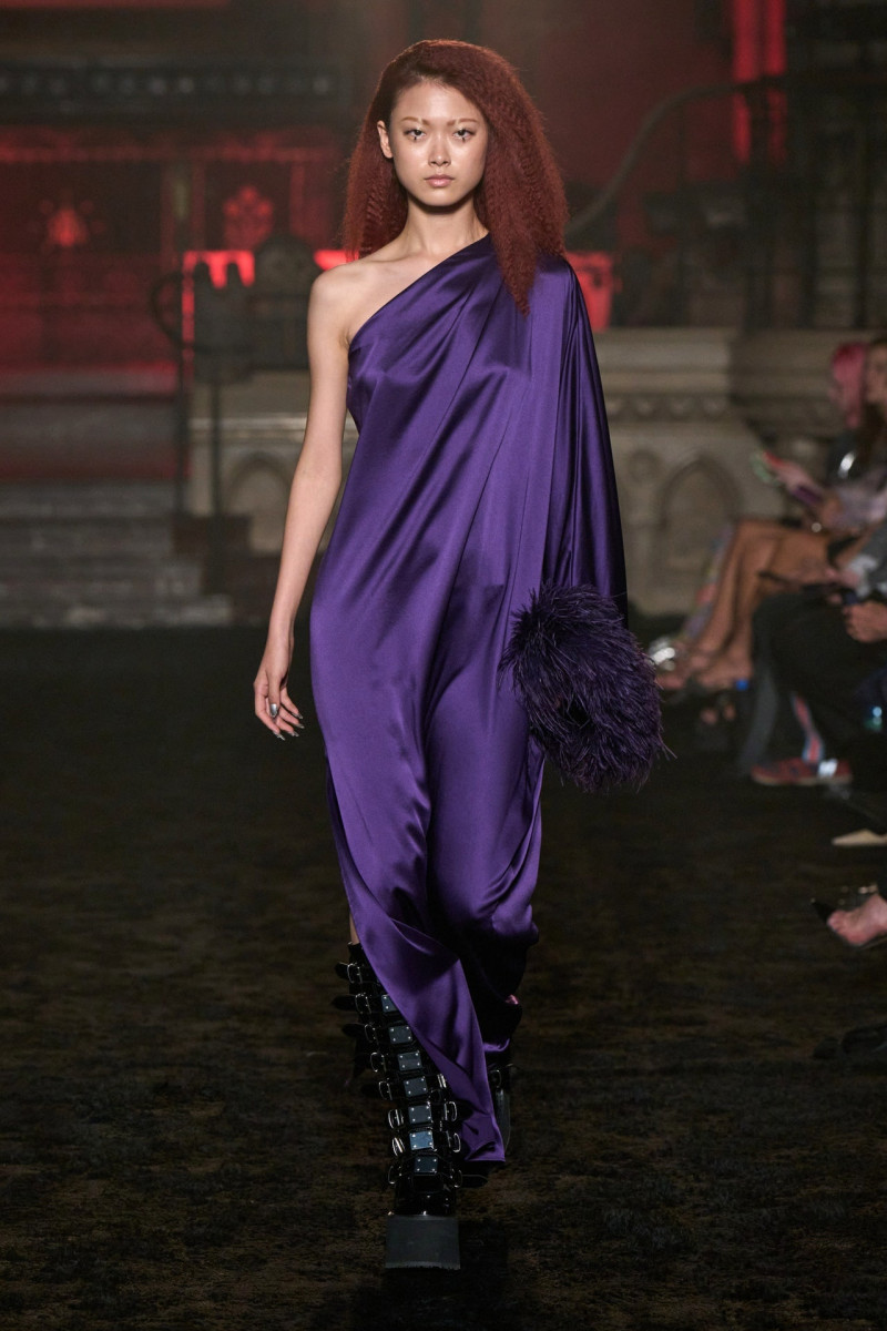 Fanfan Jinghan featured in  the Christian Cowan fashion show for Spring/Summer 2024