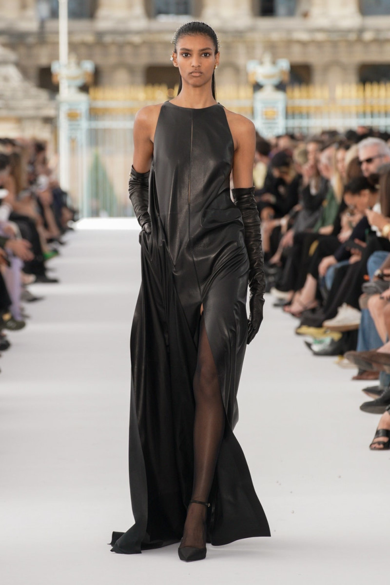 Ali Dansky featured in  the Givenchy fashion show for Spring/Summer 2024