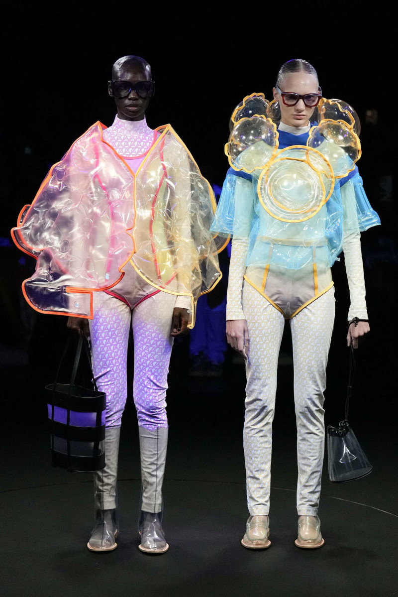 Anrealage fashion show for Spring/Summer 2024