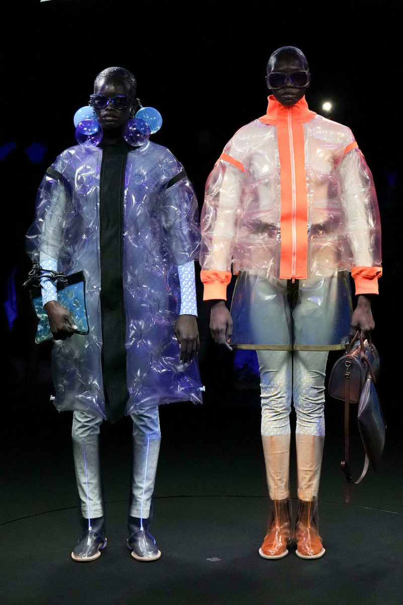 Anrealage fashion show for Spring/Summer 2024