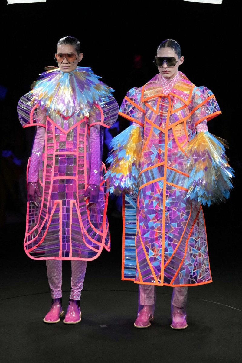 Anrealage fashion show for Spring/Summer 2024