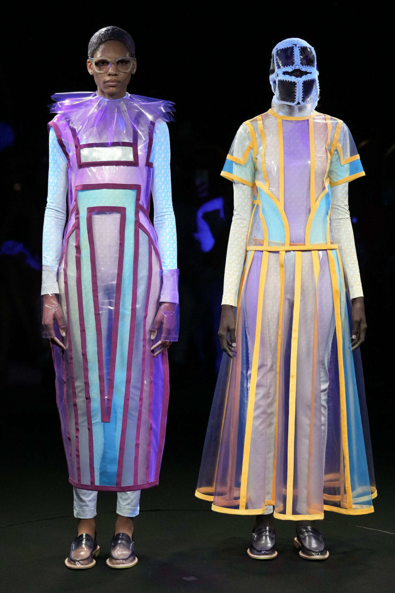 Anrealage fashion show for Spring/Summer 2024