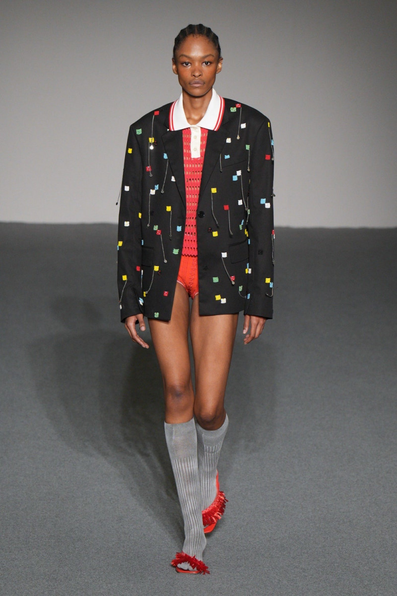 MSGM fashion show for Spring/Summer 2024