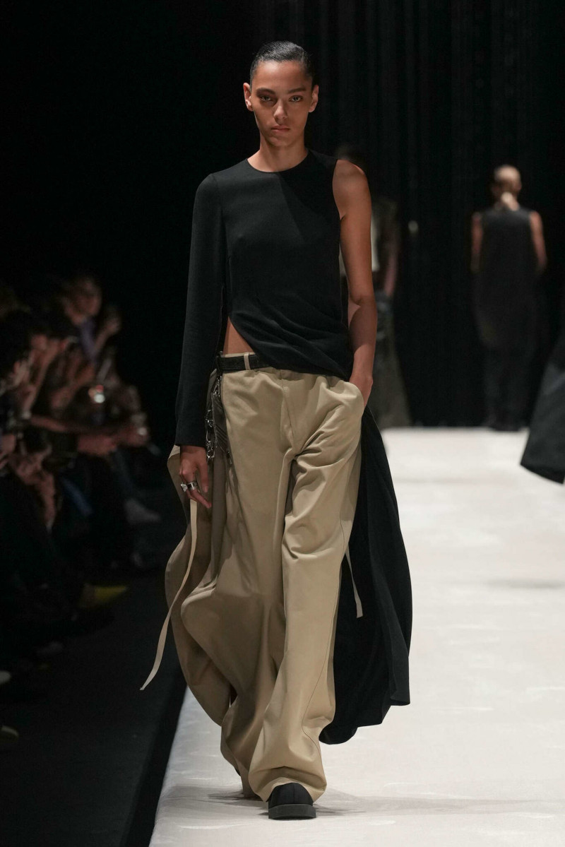 Rosanna Ovalles featured in  the MM6 Maison Martin Margiela fashion show for Spring/Summer 2024