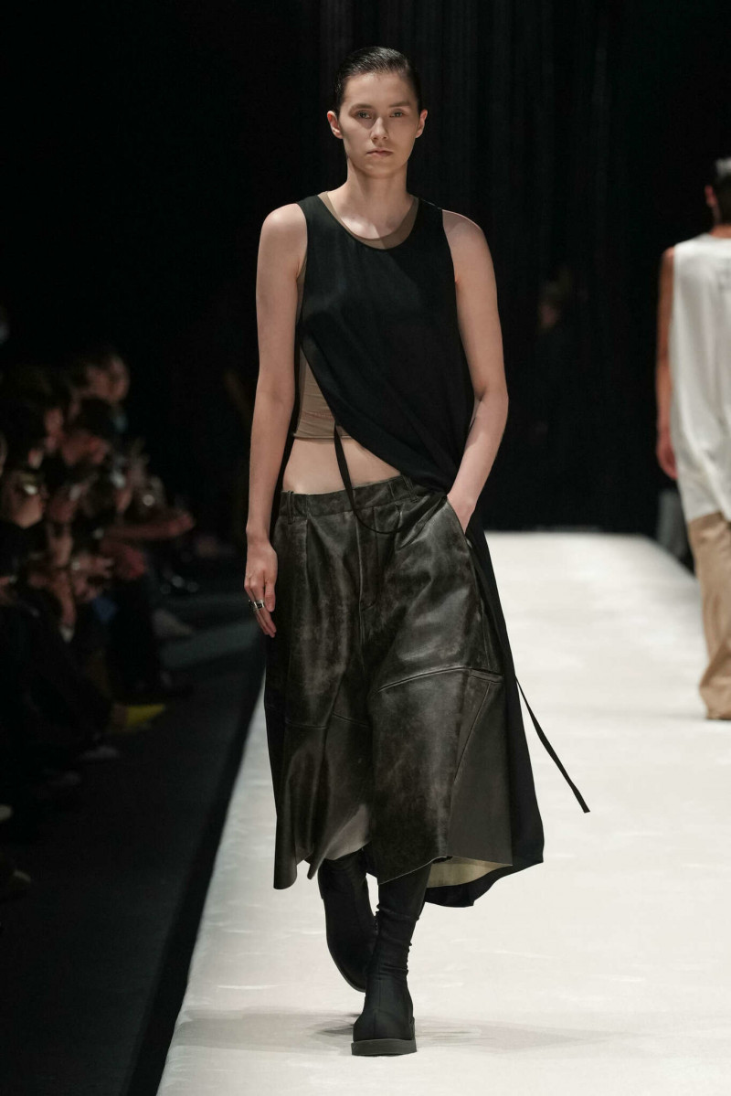 Samu Happonen featured in  the MM6 Maison Martin Margiela fashion show for Spring/Summer 2024