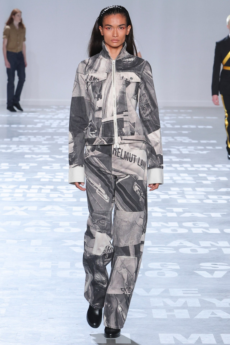 Helmut Lang fashion show for Spring/Summer 2024