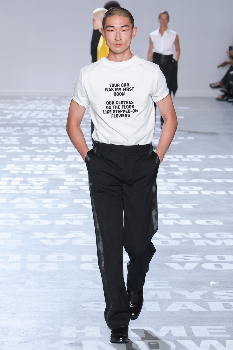 Helmut Lang fashion show for Spring/Summer 2024