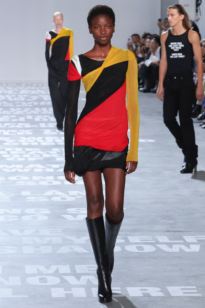 Helmut Lang fashion show for Spring/Summer 2024
