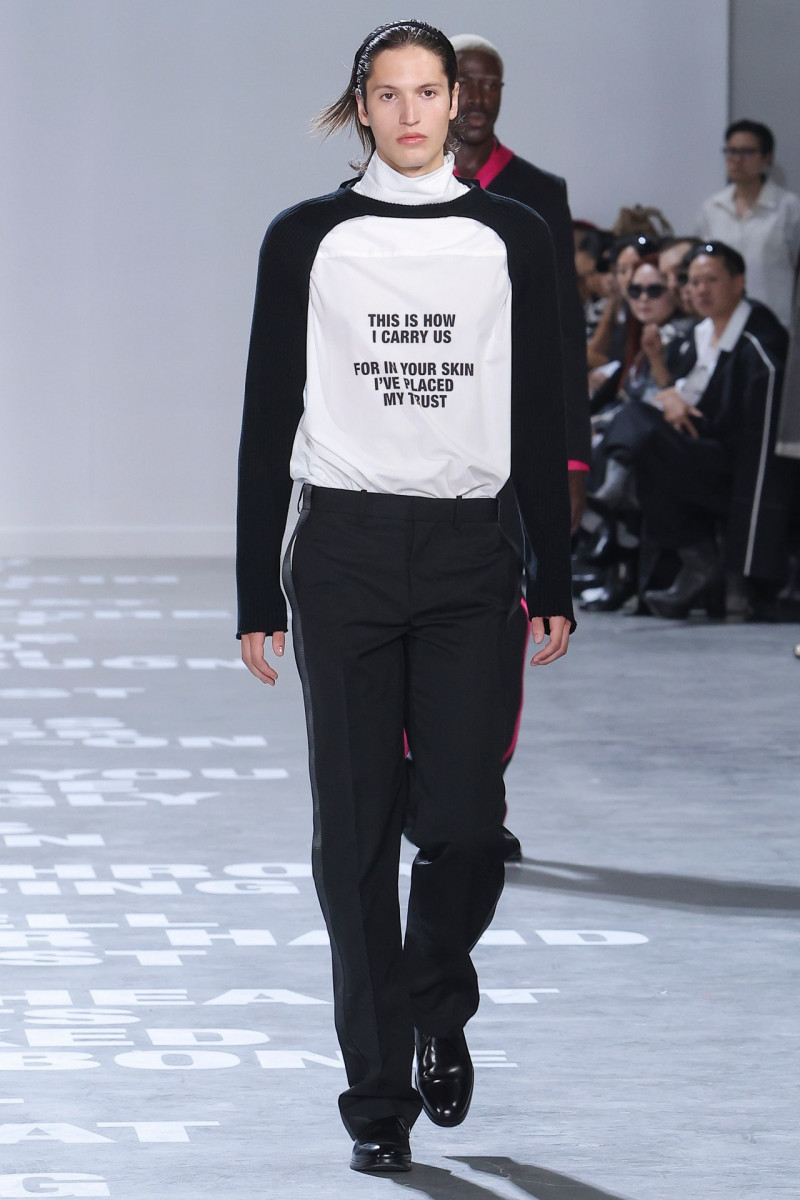 Helmut Lang fashion show for Spring/Summer 2024