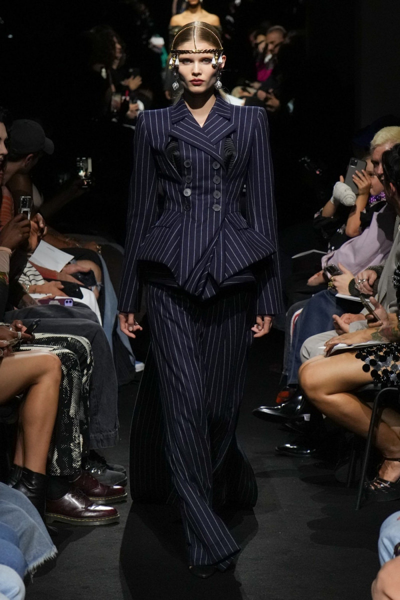 Ida Heiner featured in  the Jean Paul Gaultier Haute Couture fashion show for Autumn/Winter 2023