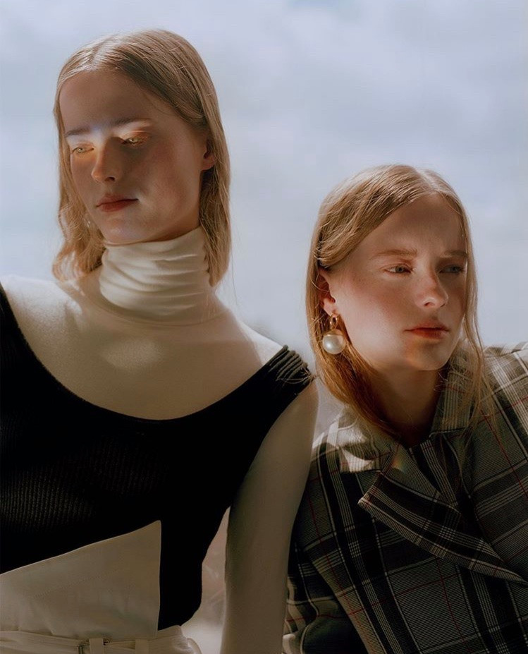 Meerle Haket featured in  the 3.1 Phillip Lim advertisement for Pre-Fall 2019
