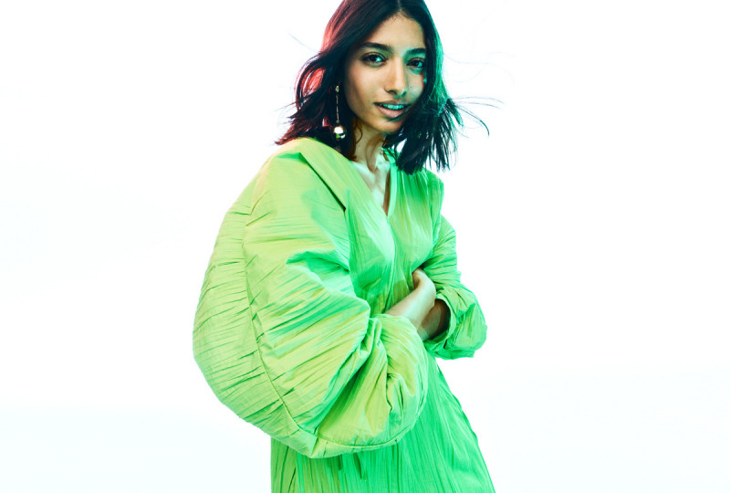 Maria Khan featured in  the H&M lookbook for Spring/Summer 2023