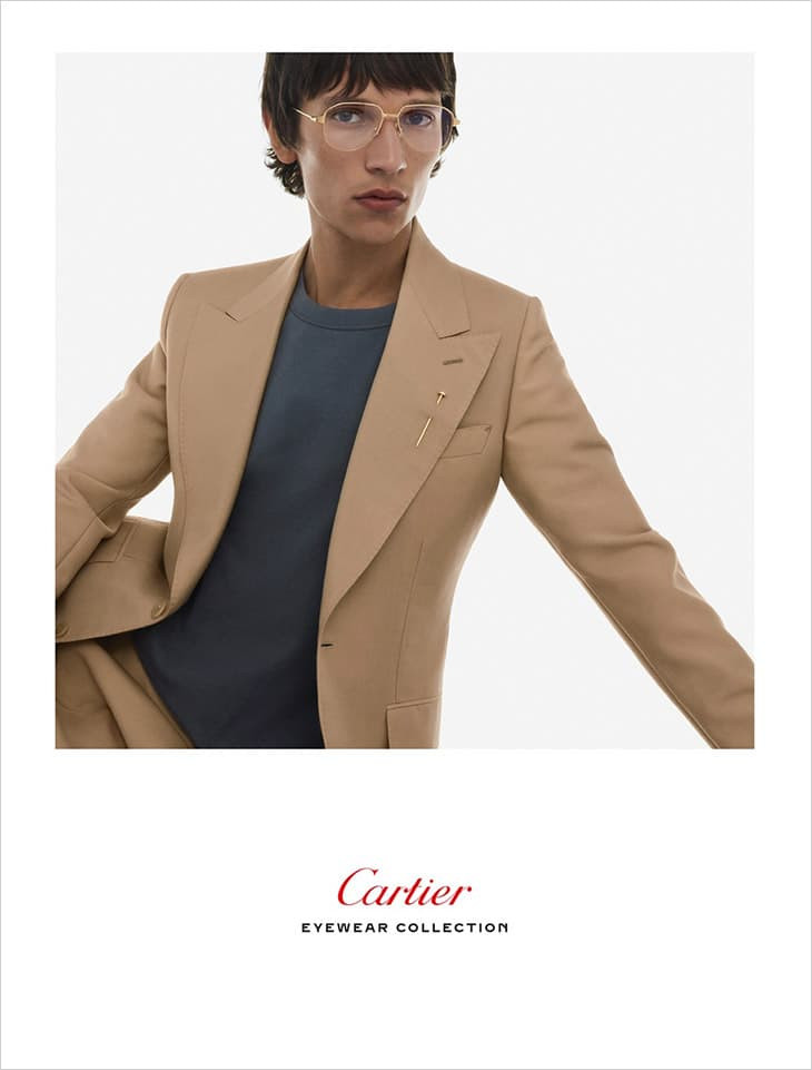 Cartier Eyewear advertisement for Autumn/Winter 2022