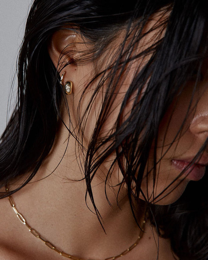 Maggie Yu featured in  the Kinn Studio advertisement for Spring/Summer 2023