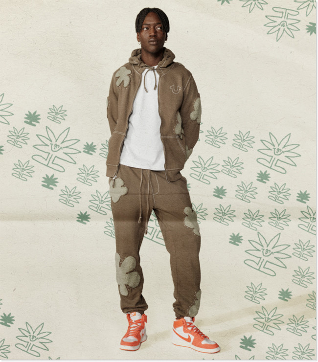 True Religion x Sundae School lookbook for Winter 2022