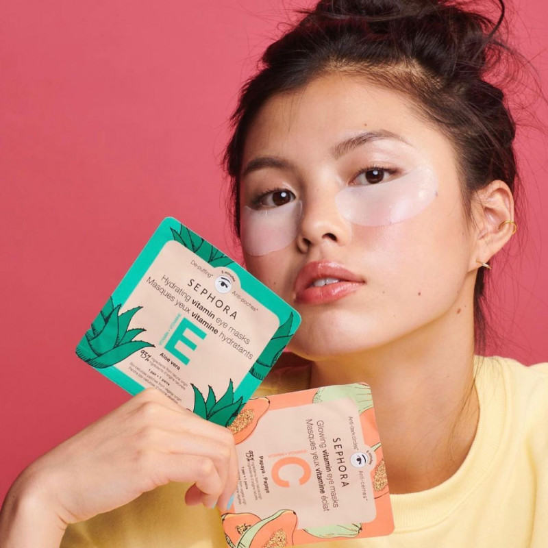 Maggie Yu featured in  the SEPHORA advertisement for Spring/Summer 2022