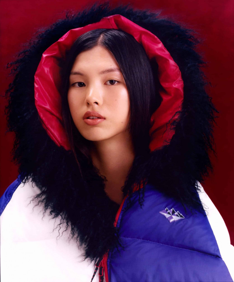 Maggie Yu featured in  the Farfetch lookbook for Winter 2021