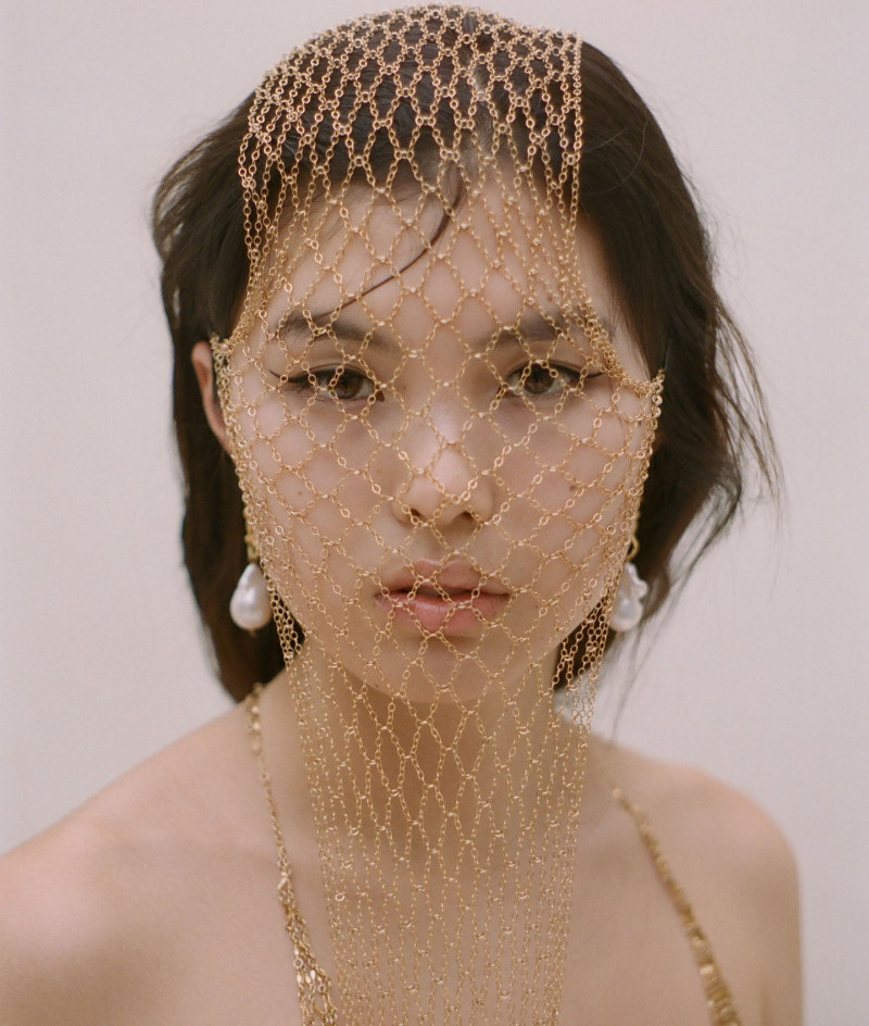 Maggie Yu featured in  the Alighieri Bridal advertisement for Summer 2021